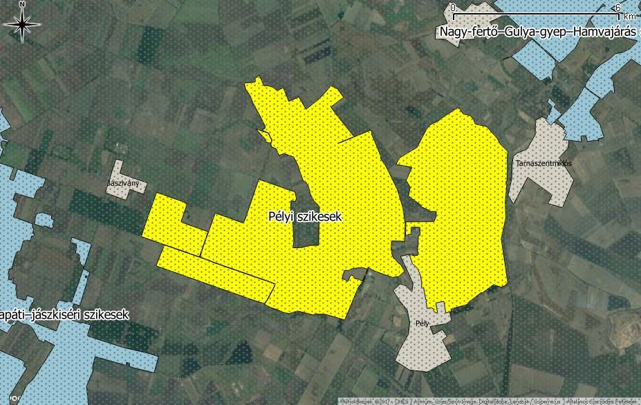 bombina), jelölő emlősfaja pedig a molnárgörény (Mustela eversmannii). A kjtt teljes területe része a Hevesi Füves Puszták Tájvédelmi Körzetnek és a Hevesi-sík különleges madárvédelmi területnek.