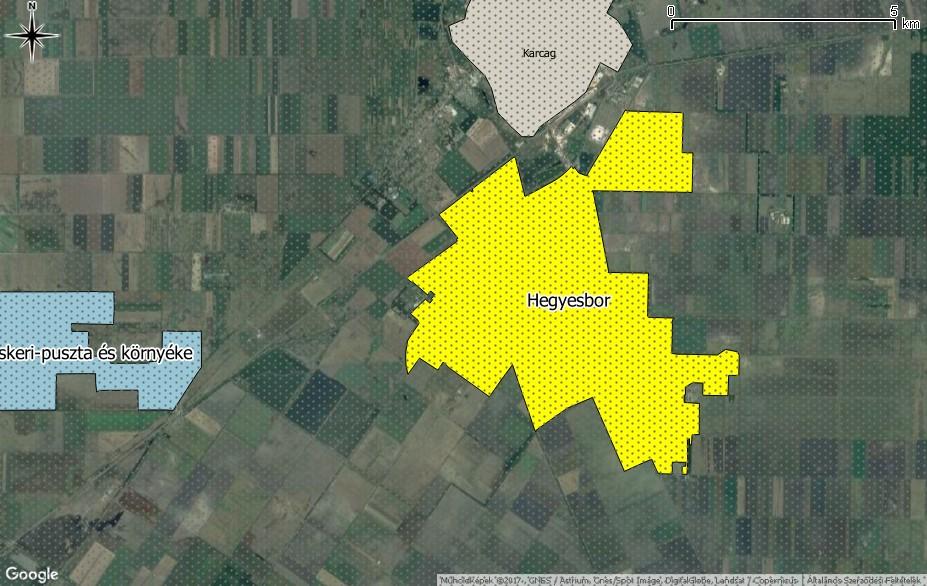 kistáj területén fekszik. Közösségi jelentőségű élőhelyei a 1530 Pannon szikes sztyeppék és mocsarak (terület 71,39%-a), valamint a 6250 Síksági pannon löszgyepek (terület 4,74%-a).