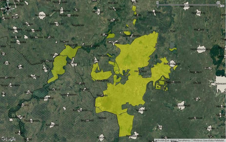 Országos jelentőségű védett természeti területek Nemzeti parkok Hortobágyi Nemzeti Park A Hortobágy területe teljes egészében az alföldi flóratartomány (Eupannonicum) tiszántúli flórajárásához