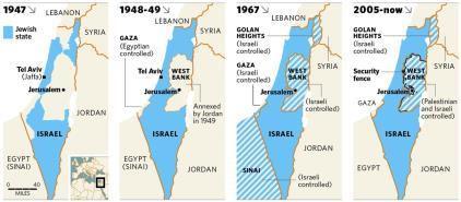 További arab-izraeli háborúk (2) 1956, Szuez (a Gázai-övezetet Izrael elfoglalja, majd 1957.