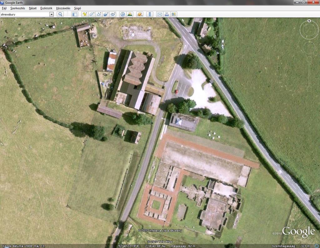 A CIVILIZÁCIÓ TOVÁBBÉLÉSE Viroconium Cornoviorum / Wroxeter /