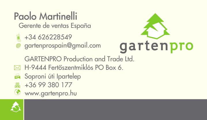 Kundendienst Soproni uti Ipartelep H-9444 Fertöszentmiklos Ungarn service@gartenpro.hu Fax: (+36)99-380-177 Tel: (+36) 99 944-598 Mobil: (+36) 30 546-0409 accueil@dimanches.fr Fax: (+33) (0)1-69.94.00.