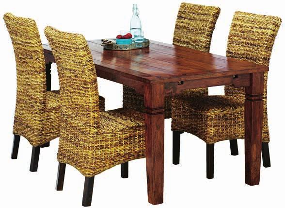 ASZTAL + BAKKELY SZÉK Minőségi asztal, SZ90 x H180/270 x MA76 cm, sötét színű,