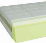 komfort zónával Hideghab réteggel 20 000 F55 HABSZIVACS MATRAC 14 cm vastag minőségi matrac 6 cm vastag hideghab és 6 cm vastag
