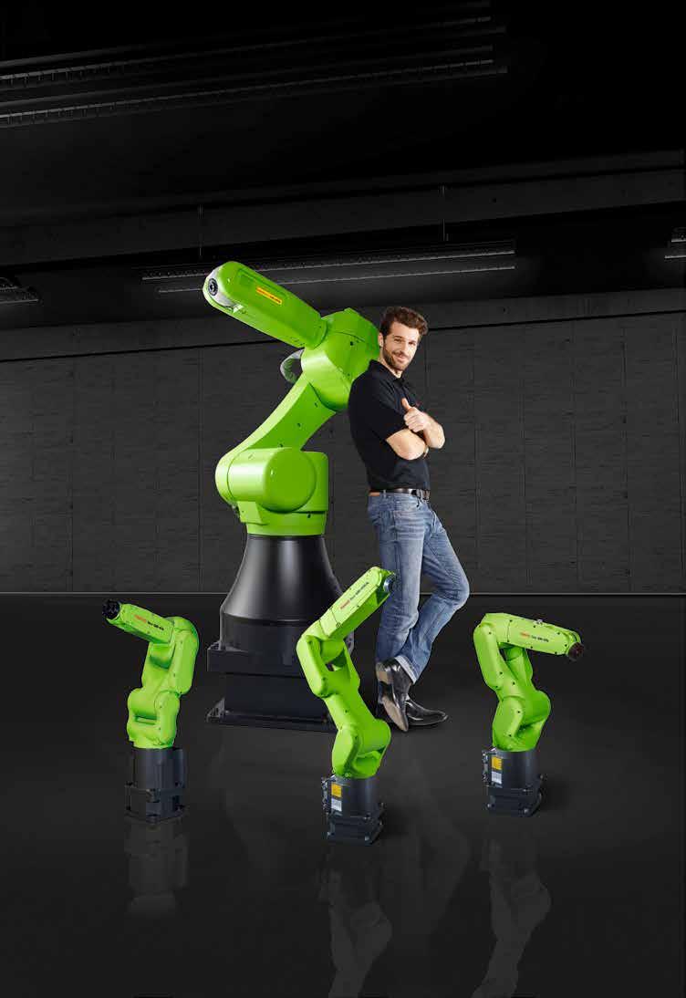 THE FACTORY AUTOMATION COMPANY CR sorozat Nagy teljesítményü kollaboratív robotok alkalmazások