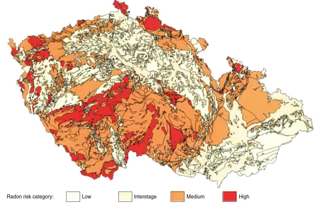The European Map of Geogenic Radon 23 robust, it was suggested at the geogenic radon workshop in Prague 2010 that the experts should see if it can be adapted to the European data situation.