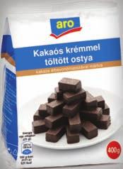 1 : 787,- ARO KAKAÓS KRÉMMEL TÖLTÖTT MÁRTOTT OSTYA 400 g/db ARO TÖLTÖTT OSTYA