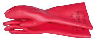 A kettõs színnek köszönhetõen (kívül piros belül bézs színű) a felhasználó gyosabban és könnyebben észleli a sérüléseket a kesztyûn (pl.: vágás, kopás vagy hasadás).