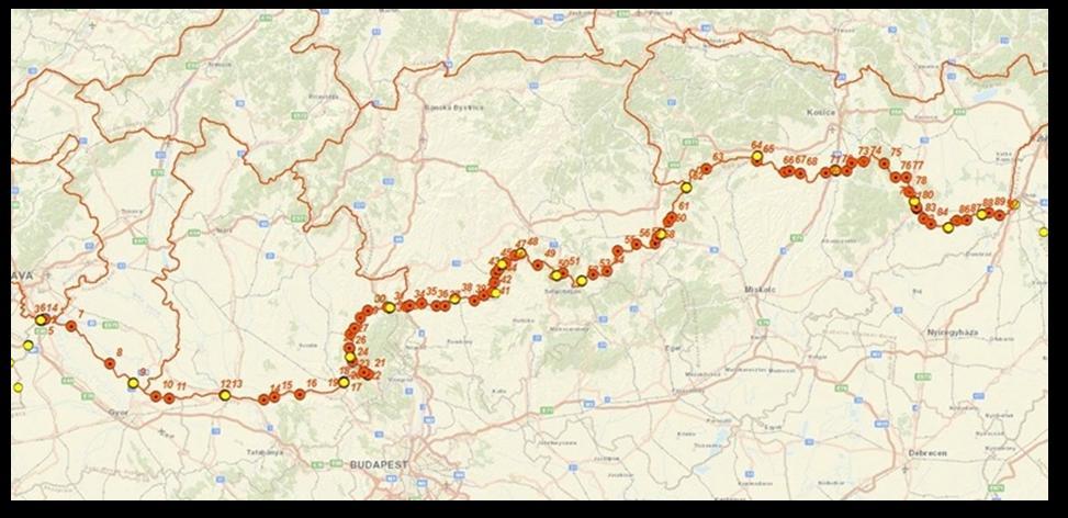 BAROSS GÁBOR TERV Németország esetében ez a mutató 4 5 kilométer.