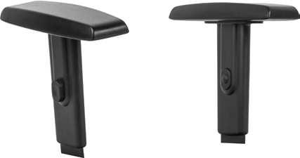 Ft AR40 3D állítható karfa, puha top előre-hátra tolható és forgatható top fekete szárú kivitel karfa magassága az ülés