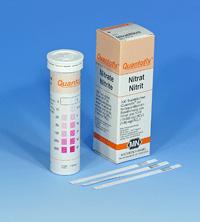 Tesztcsíkok az élelmiszeripar számára Relax műszeres kiértékeléssel Típus Méréstartomány, Relax műszerrel Rend.sz. QUANTOFIX Nitrát 100-3 - 100 mg/l NO 3 M913.