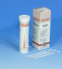 Tesztcsíkok az élelmiszeripar számára Relax műszeres kiértékeléssel Típus Méréstartomány, Relax műszerrel Rend.sz. QUANTOFIX Szulfit 2-10 - 500 mg/l SO 3 M913.06 Színváltozás: fehér -> lazacszín.