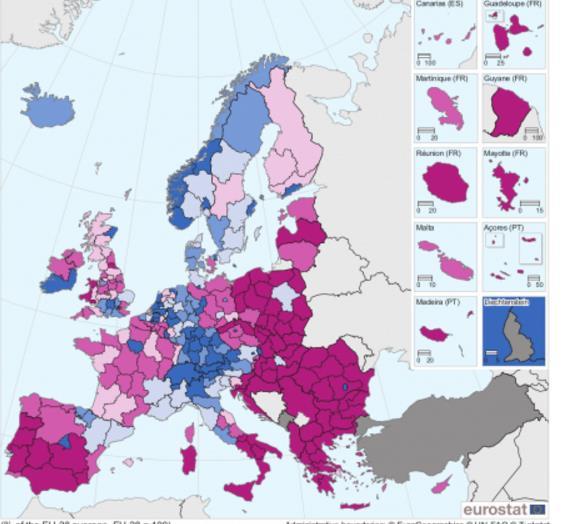 EU ismeretek 25 RÉGIÓKATEGÓRIÁK Minden régió jogosult a támogatásra. De gazdasági fejlettség szerint!