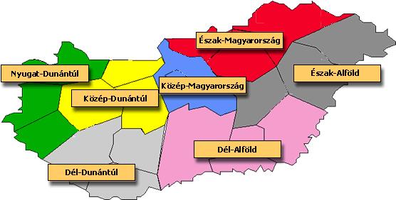 MAGYARORSZÁG RÉGIÓI EU ismeretek 29 Magyarország 2004-2006 között 2.