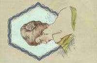 Italian art postcard 2000