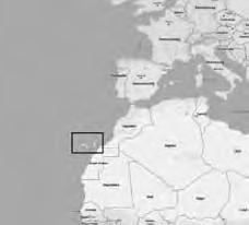 Zöld-foki-, Selvagens- és Madeira-szigetekkel együtt alkotják Makaronéziát (Barrera Morate, J.L. 2009).