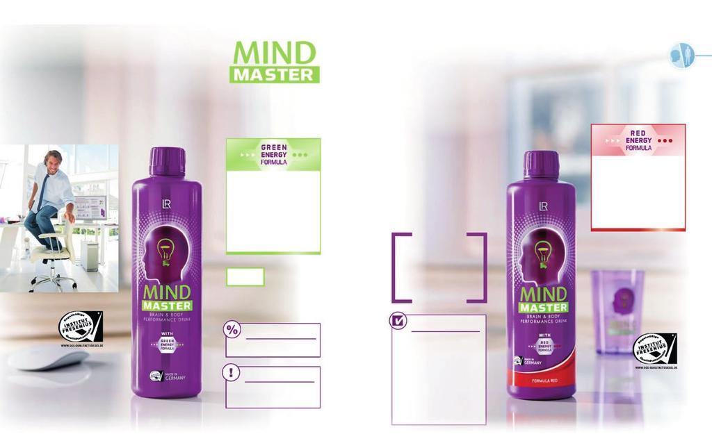 8 ÉTRENDKIEGÉSZÍTŐK ÉS SPECIÁLIS TERMÉKEK 9 Üzlet Motiváció Energia Aktivitás Életmód Család Véd az oxidatív stressztől 6 Új életérzés Sport Mind Master: Eleven! Aktív! Sikeres!