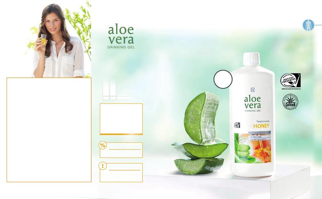12 ÉTRENDKIEGÉSZÍTŐK ÉS SPECIÁLIS TERMÉKEK 13 mézes ivógél Az EREDETI az LR-től A legeslegelső aloe verás termék az LR-től, és minden idők legsikeresebb LR terméke!