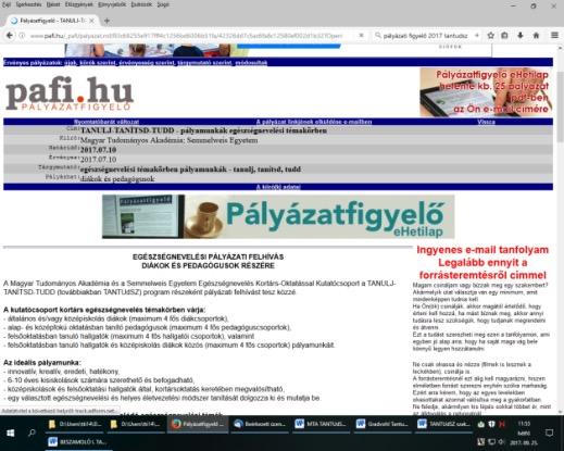 főiskolai hallgatók: Figyelem: Kézmosás!
