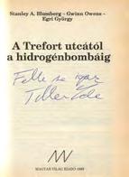 186 1 iskolatörténeti emlékek 2 diákunk rövid beszéddel köszöntötte az idős tudóst. Honti Mária levelében meghívta Teller Edét egy későbbi hazalátogatása alkalmával hajdani iskolájába.