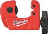 Mini csővágó 15 mm Mini csővágó 22 mm Mini csővágó 28 mm Cikkszám 48229250 48229258 48229251 MILWAUKEETOOL.