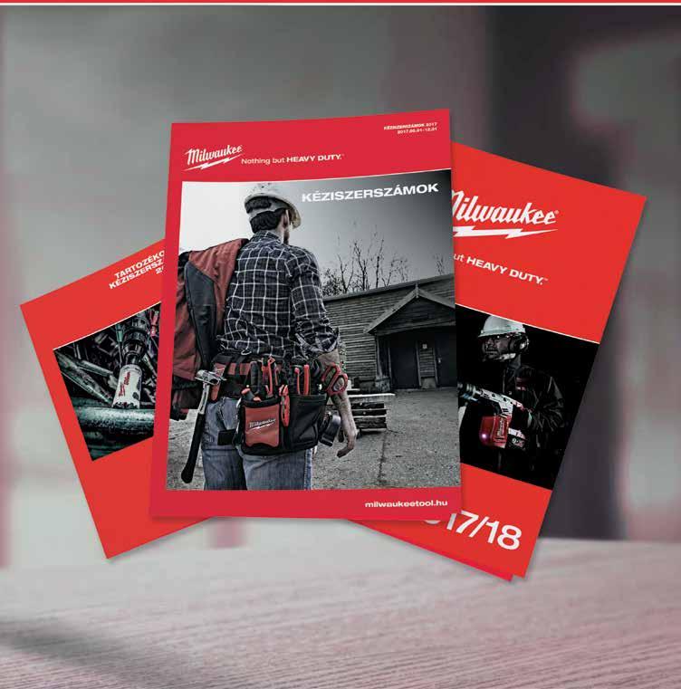 További katalógusainkat keresse szakkereskedőinknél vagy látogasson el weboldalunkra www.milwaukeetool.hu Techtronic Industries Eastern Europe Sp. z o.o. 17 Stycznia 45A 02-146 Varsó, Lengyelország Tel.