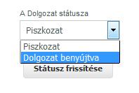 Dolgozat feltöltése Az alapadatok módosítása és kiegészítése után töltse fel a dolgozatát. A teljes nyomtatásra került dolgozatot egyetlen, legfeljebb 20 MB méretű pdf fájlban tudja feltölteni (15.