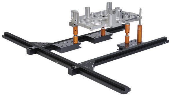 6 -es furattal Helyezőcsap ø 20 x 50 Helyezőcsap ø 20 x 25 Rugós szorító, ø 8, L = 60 Rugós szorító, ø 8, L = 40 Vissza tér ø 20 Stopper elem 30 x 25 Vissza tér ø 20 Stopper elem 30 x 25 Flat top ø