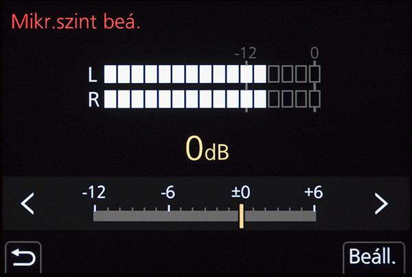 mellett kondenzátormikrofonokkal is használható az eszköz.