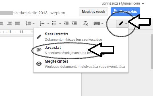 importálható) Google-táblázatba (Fischer, 2015 alapján)