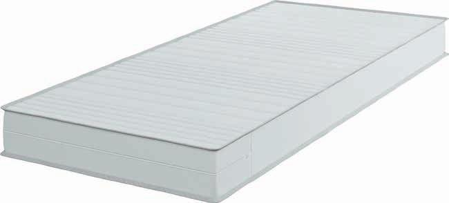 A matrac oldalán található szellőző csík biztosítja a levegőáramlást.