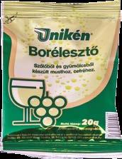 erjedő anyagban Erjedés előtt, közben,