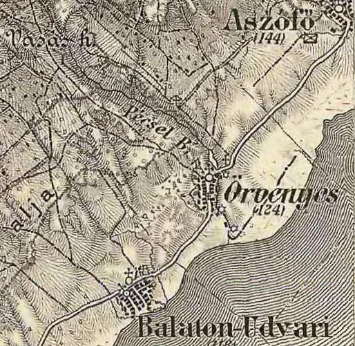 A szőlőhegy egykori helyzetéről a korabeli iratokból és térképekről tájékozódhatunk.