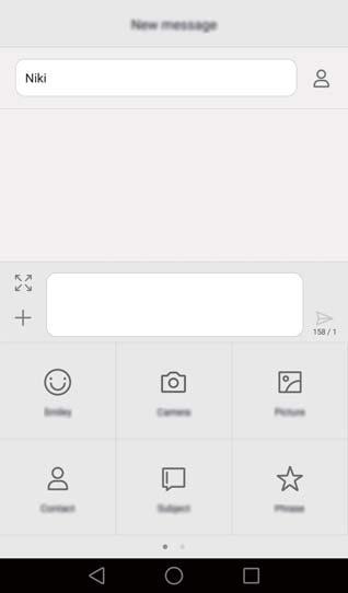 Üzenetküldés és e-mail Üzenet küldése Varázsolja színesebbé üzeneteit hangulatjelek, képek, videók, zenés műsorszámok, felvételeket és még sok minden más hozzáadásával.