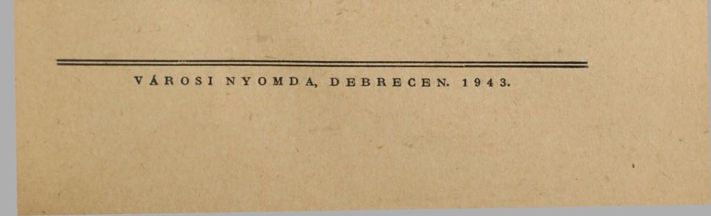 DEBRECEN SZ. KIR.