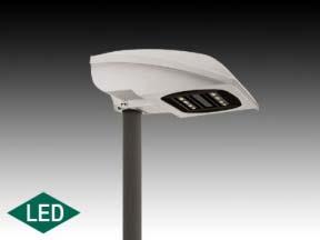 LED-es közvilágítási lámpatestek H LED-es közvilágítási lámpatestek, folytatás LYRA 20 közvilágítási lámpatestek Ø60-76mm-es oszlopcsúcsra vagy Ø42-60mm-es karra szerelhető közvilágítási lámpatest,