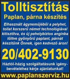 12,8 M +36-70/381-5333 HEGEDŰSKÖZBEN 2,5 szobás felújított családi ház eladó 17,5 MFt 70/686-5151 SZÉCHENYIVÁROSBAN 60 nm nappali + 2 félszobás felújított lakás eladó! Ár: 15,1 MFt Tel.