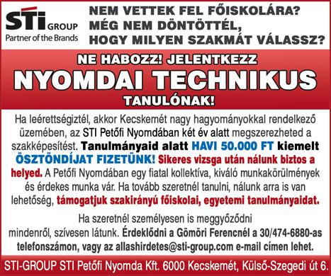 Jelentkezés önéletrajzzal: tamira@tamira.