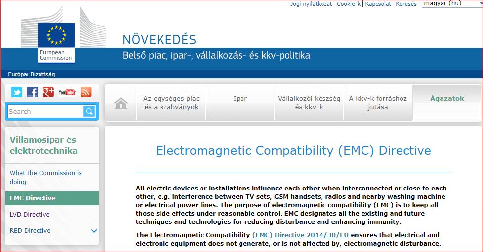 Alapkérdések eldöntése Lesz a berendezésnek elektromágneses