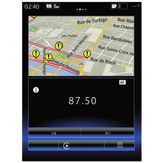 ANDROID AUTO, CARPLAY (2/4) CarPlay bemutatás A CarPlay egy okostelefonon elérhető, beépített szolgáltatás, amely lehetővé teszi egyes a telefonon található alkalmazások használatát a multimédia