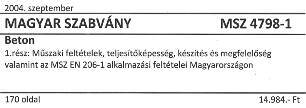 A vasbeton szerkezet tervezésekor a teher - bírási és tartóssági igények kielégítése mellett nem lehet közömbös az ár sem.