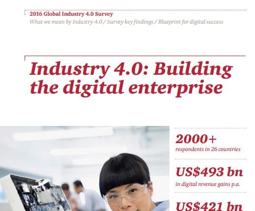 Ipar 4.0 hatásai- PwC Global Industry 4.0 Survey (2016) Több mint 2000 nagyvállalat részvételével Kb.