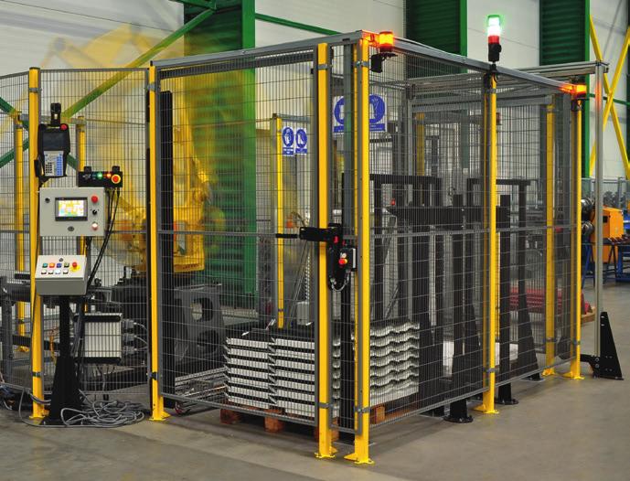 A géppark folyamatos modernizálása és a gyártósor robotosítása és automatizálása