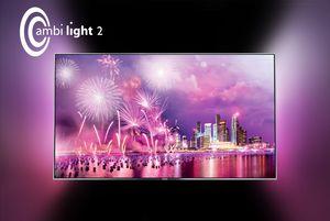 Szolgáltatások 2-oldalas Ambilight 4K Ultra HD felbontás Az Ön által létrehozott otthon nem csupán egy ház. Miért nem választ egy meleg hatású, vonzó TV-készüléket is?