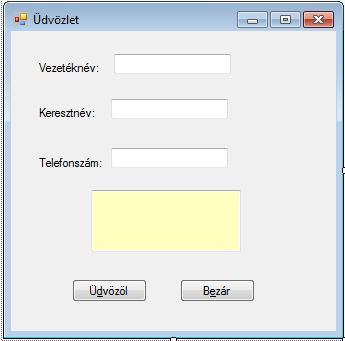 C# 6 - a Gyakorlat Windows Form alkalmazások Ugye emlékszik, hogy az órán meg nem oldott feladatokat otthon kell megoldani?