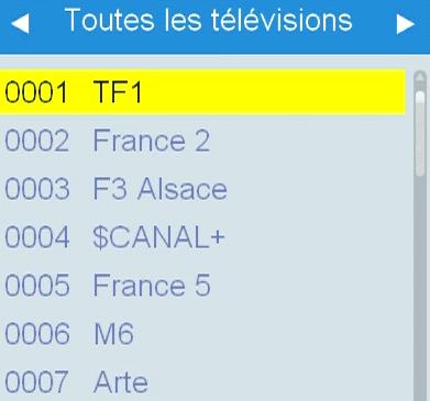 Mode d emploi 9.2 Changement de chaîne Il y a plusieurs façons de changer de chaîne : soit en entrant directement sur le clavier de la télécommande le numéro de la chaîne.