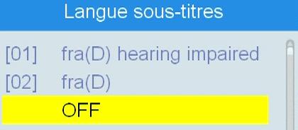 Mode d emploi 9.6 Sous-titrage télétexte Si le sous-titrage télétexte est diffusé (à l attention des sourds et malentendants), il suffit d activer le télétexte et d activer le sous-titre.