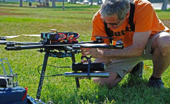 Drónok a sugárfelderítésben Radiológiai szempontból legfontosabb érzékelők, eszközök: