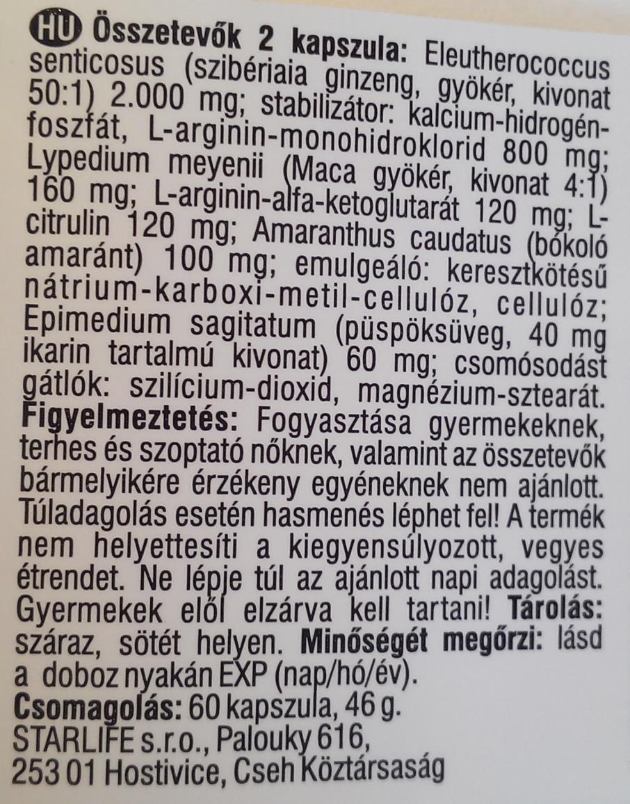 Nem jelöltek Amarant - E123:
