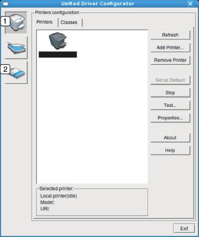 A Unified Driver Configurator megnyitása 1. Kattintson duplán az asztalon látható Unified Driver Configurator ikonra.